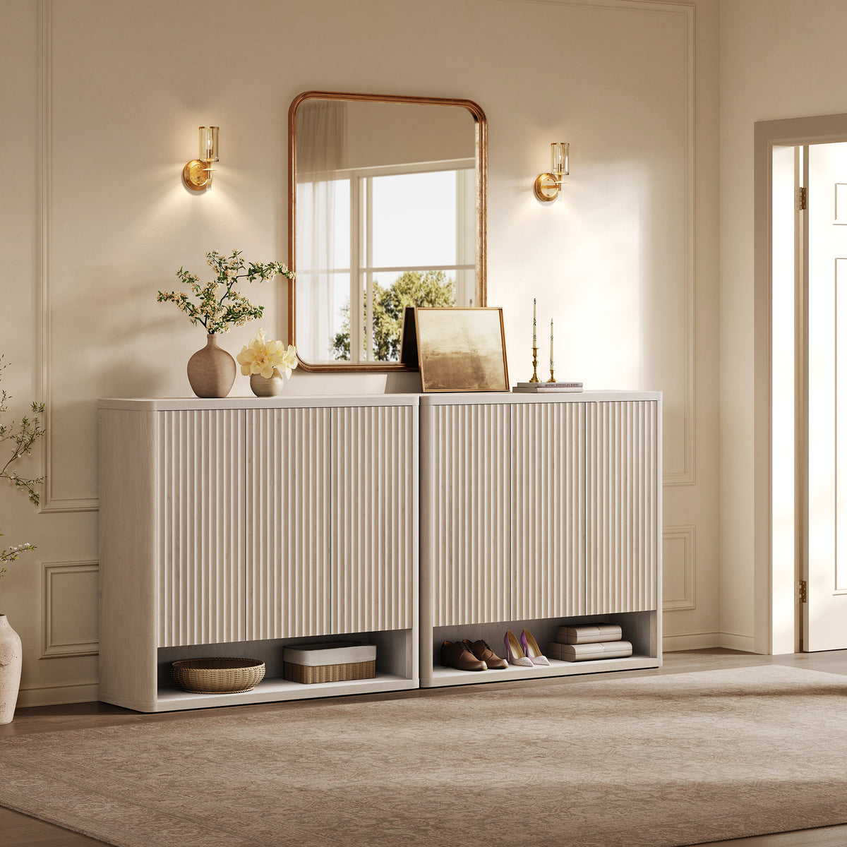 Cas Shoe Cabinet with 3 Doors