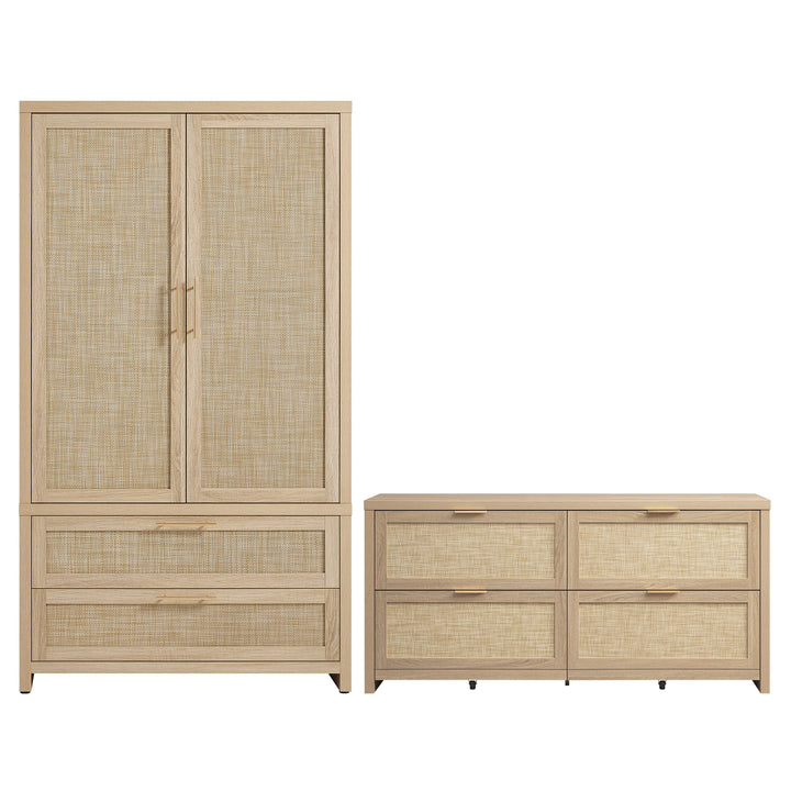 Savanna Dresser, Wardrobe Set-WM