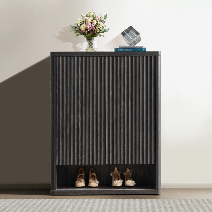 Cas 2-Door Shoe Cabinet, 20 Pairs