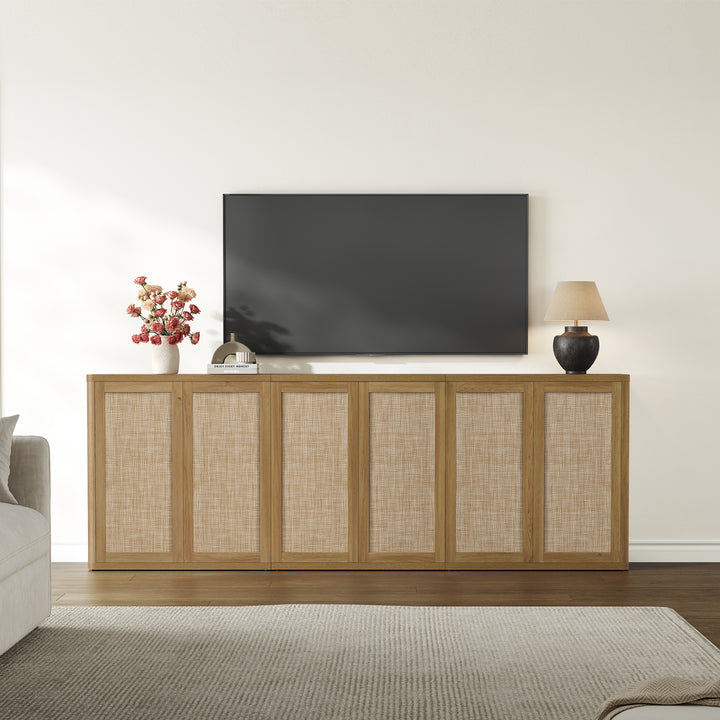 Zura Modular TV Stands Set of 3, Large Storage