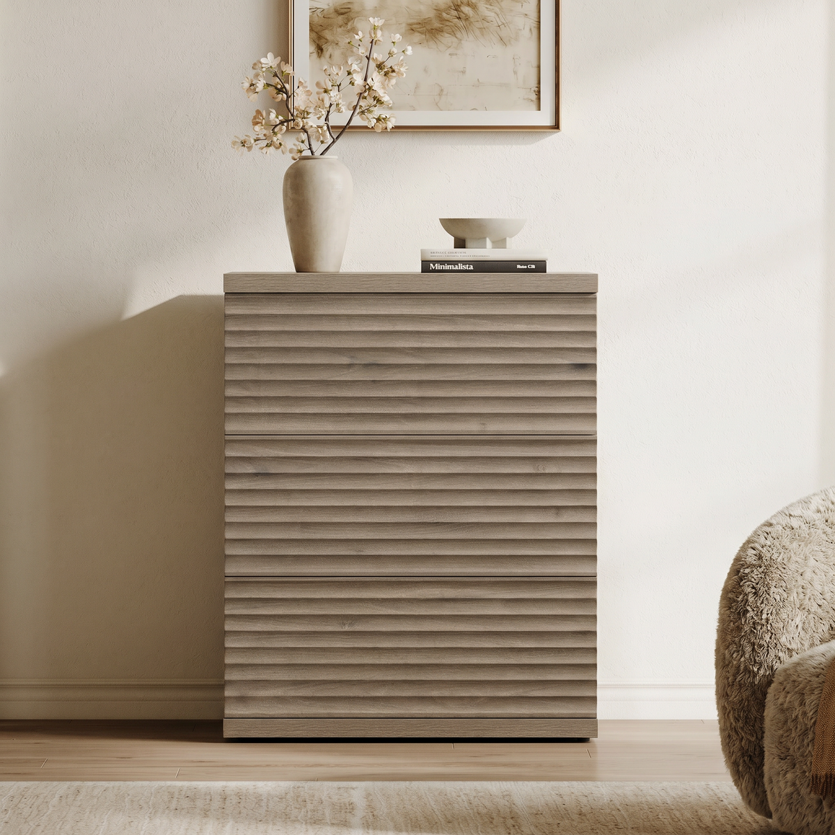 Stria Sectional Chest of Drawers with Storage