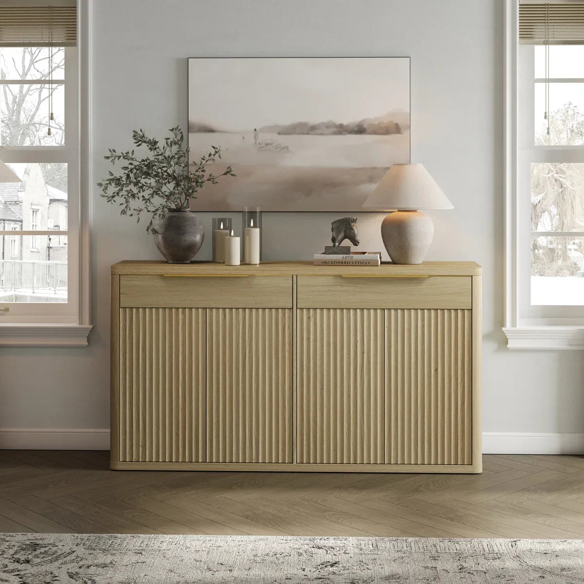 Cas Sideboard Buffet with 2 Drawers