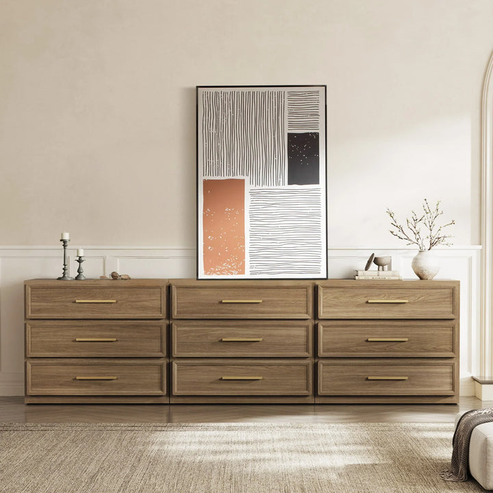 Crescent Modular Dresser and Nightstands Set