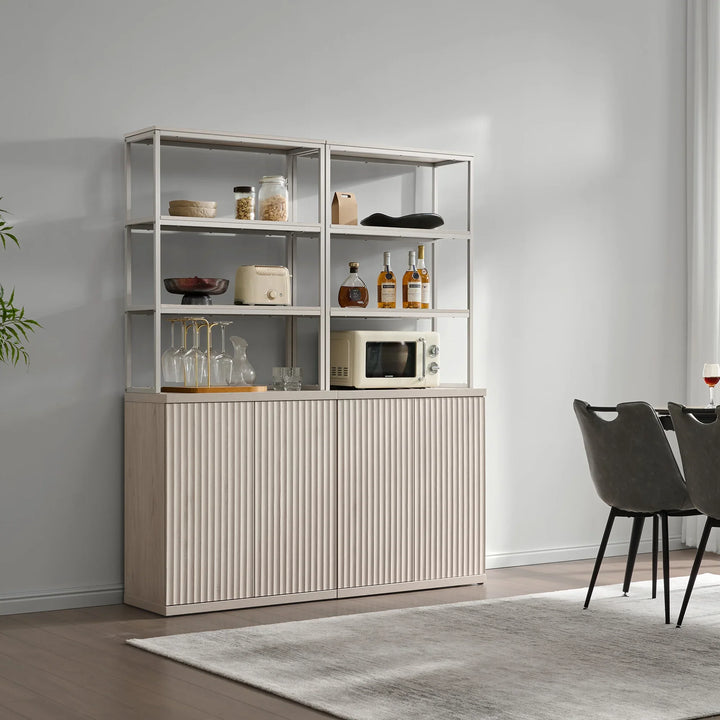 Stria Bookshelf, 2 Doors
