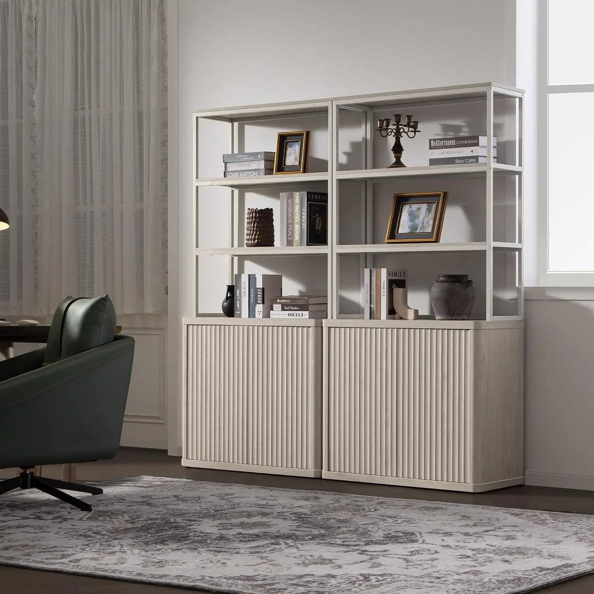 Cas Black Bookshelf