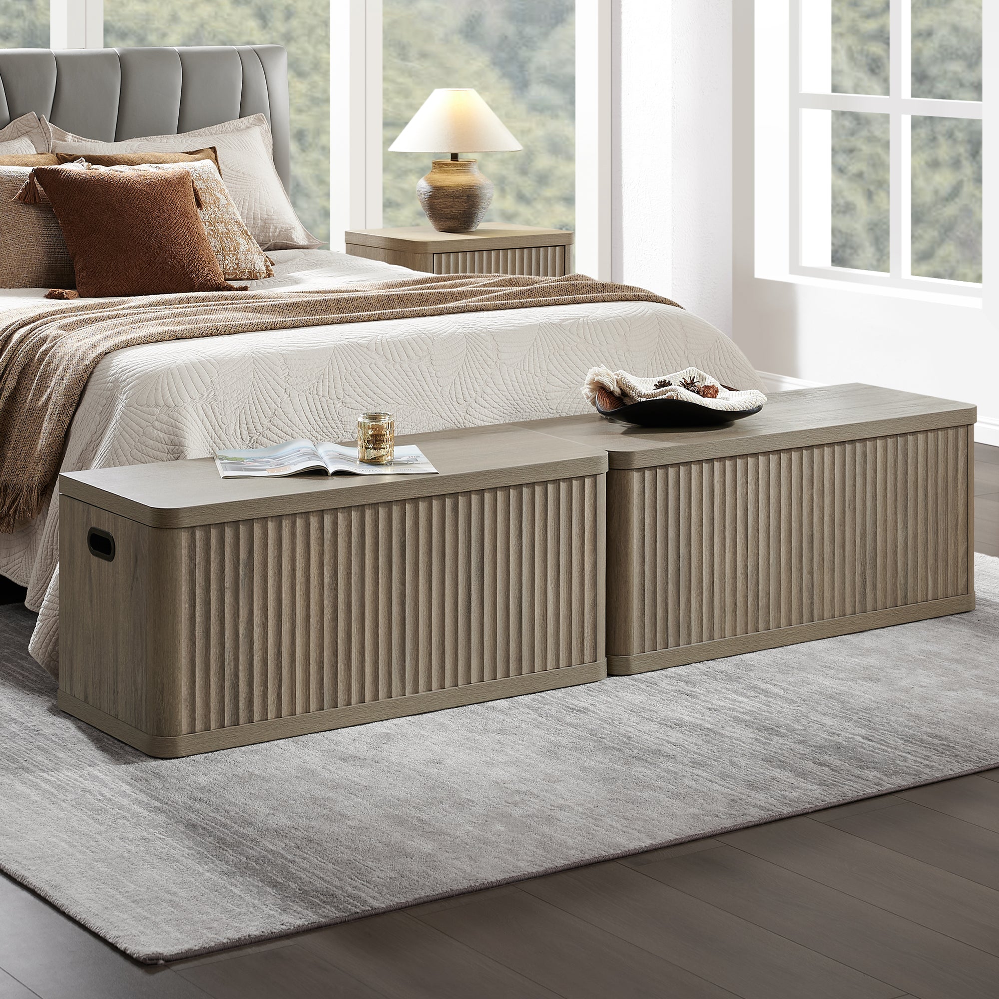 Cas Storage Shoe Bench with Flip-Top Lid