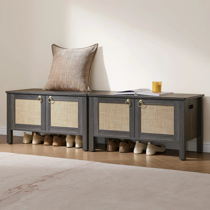 Terra Rattan Shoe Bench