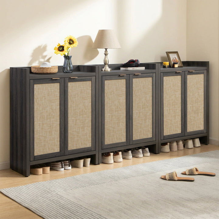 Savanna Shoe Cabinet, 24 Pairs Shoes