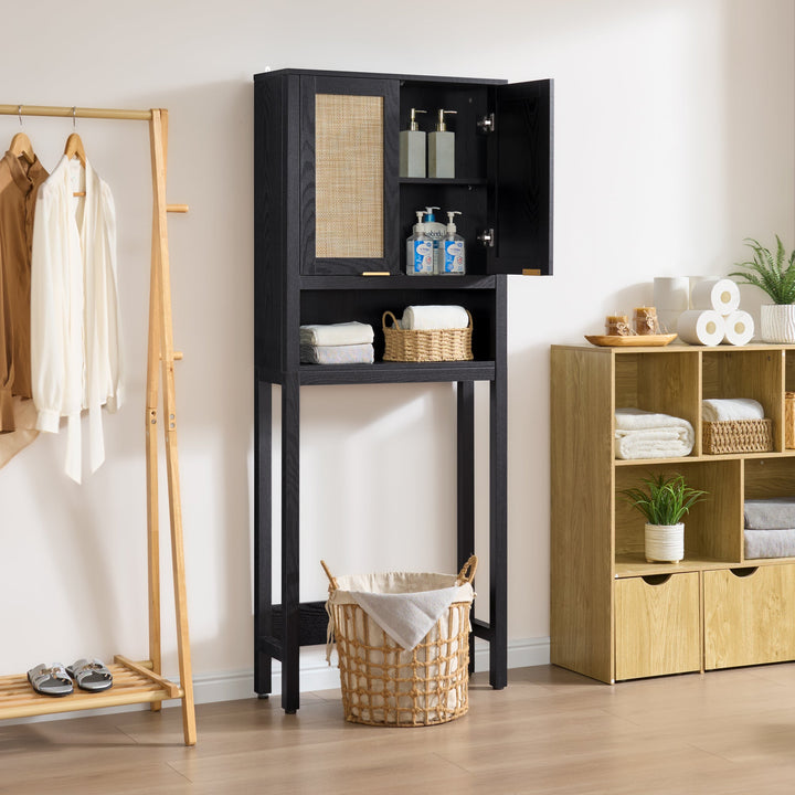 Savanna Over-the-Toilet Space Saver, Large Storage