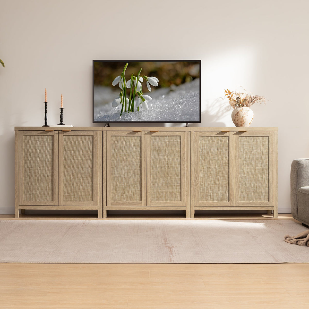 Savanna Boho Sideboard, Set of 2