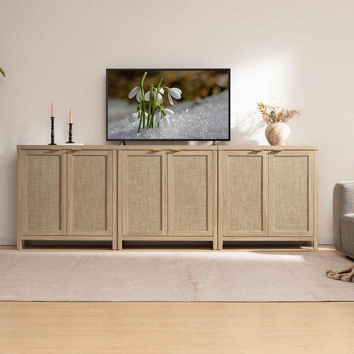 Savanna Black Console Table - 1 Piece - Reclaimed Caramel Oak