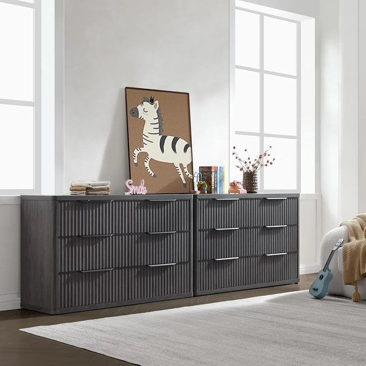 Cas Chest of 6 Drawers, 2 Pieces