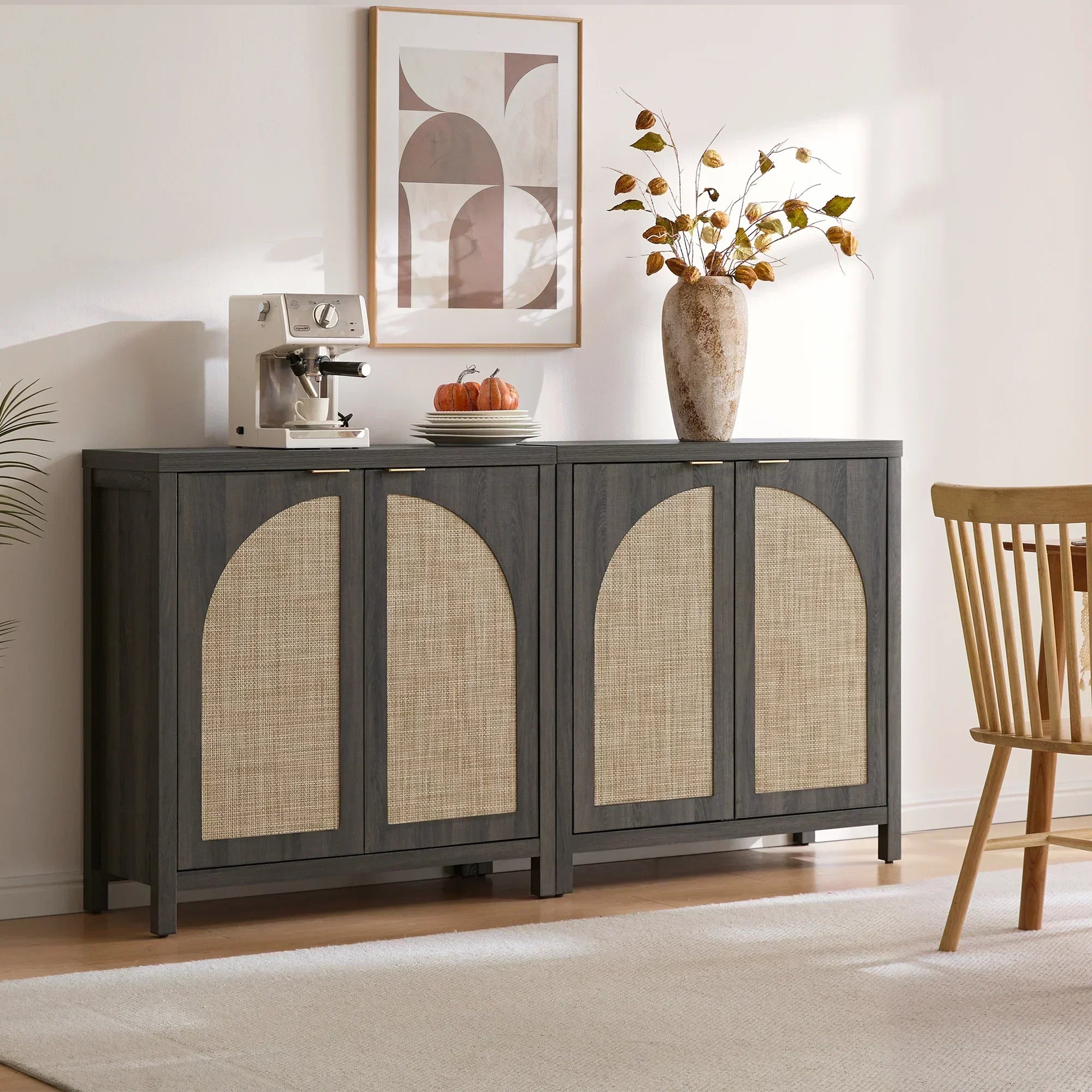 Savanna Cabinet with Arched Doors