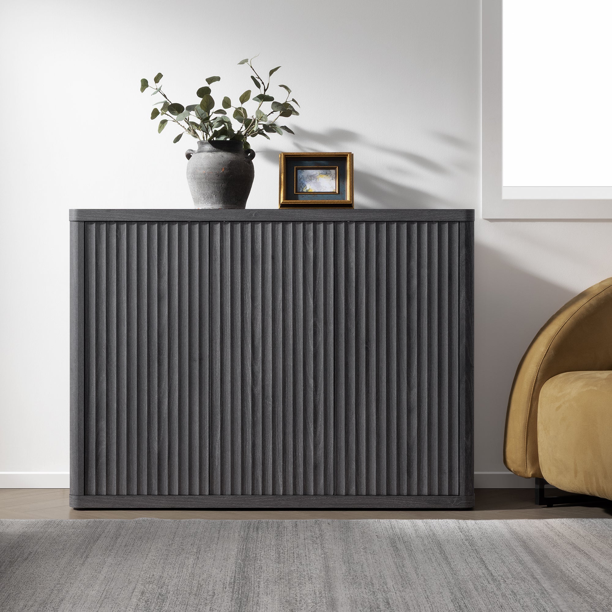 Cas Sideboard Cabinet, 3 Doors Storage