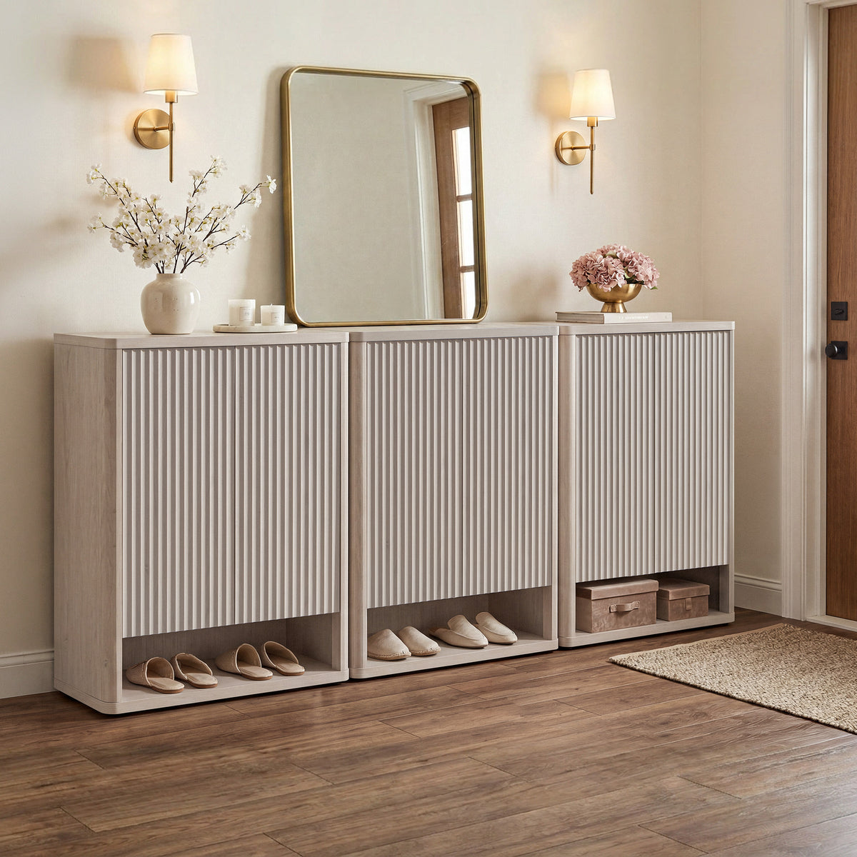 Cas Shoe Cabinet with Storage