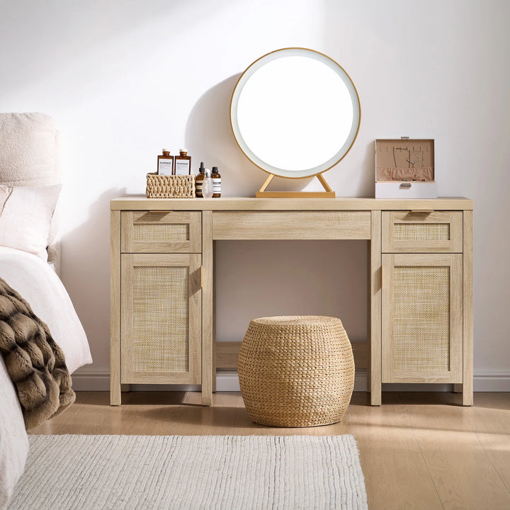 Savanna Vanity Table, Wardrobe and Nightstand Set