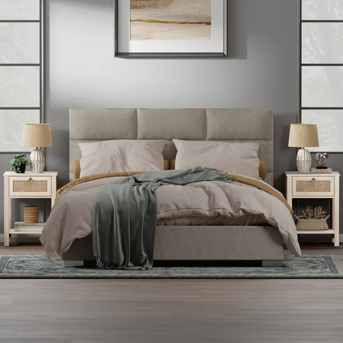 Terra Dresser and Nightstands Set