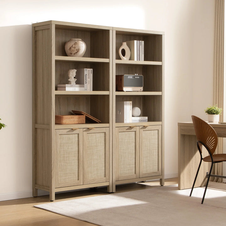 Savanna 70.9'' Tall Black Bookcase