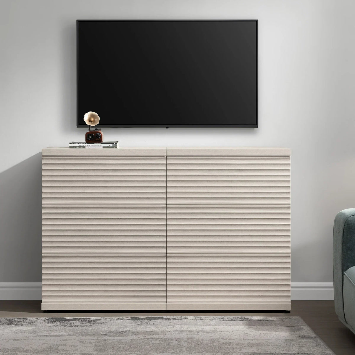 Stria Buffet Cabinet with 3 Doors