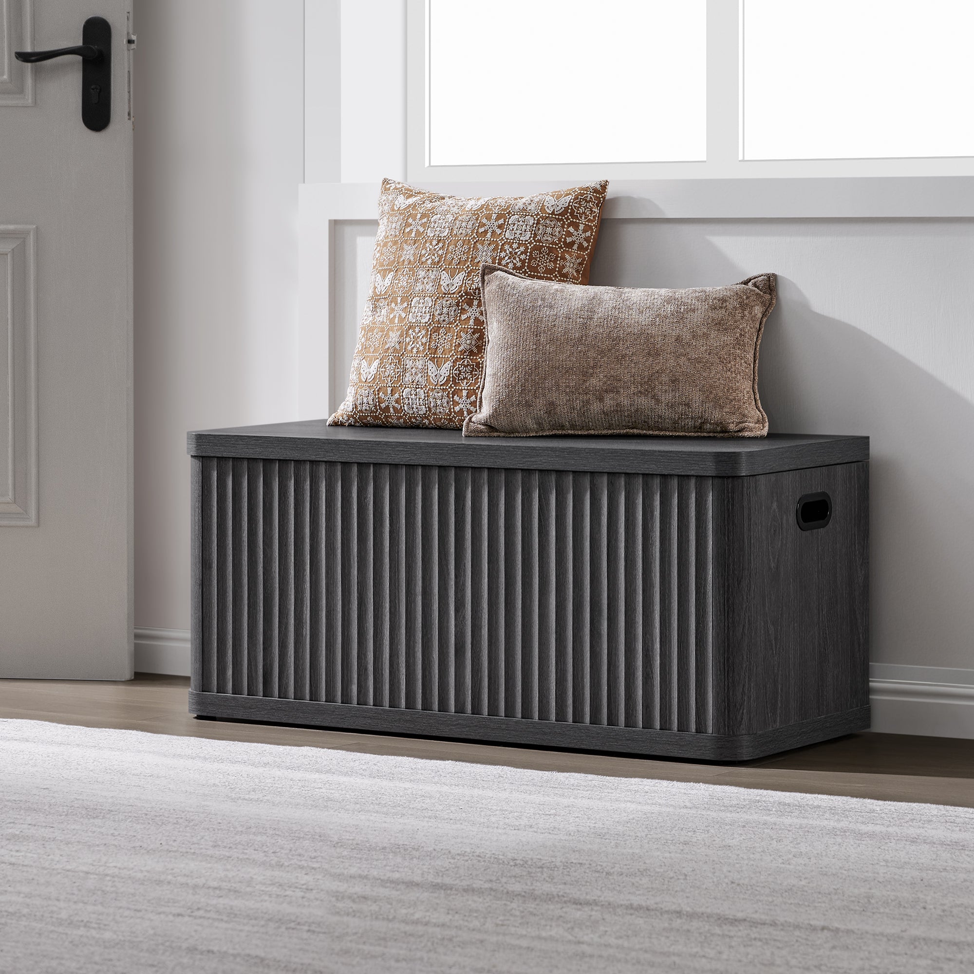 Cas Flip-Top Shoe Bench Entryway