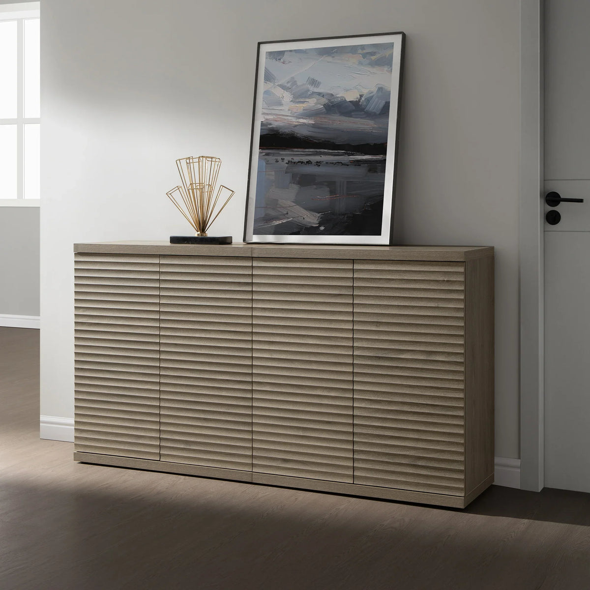 Stria Sideboard with 2 Doors for Dining Room