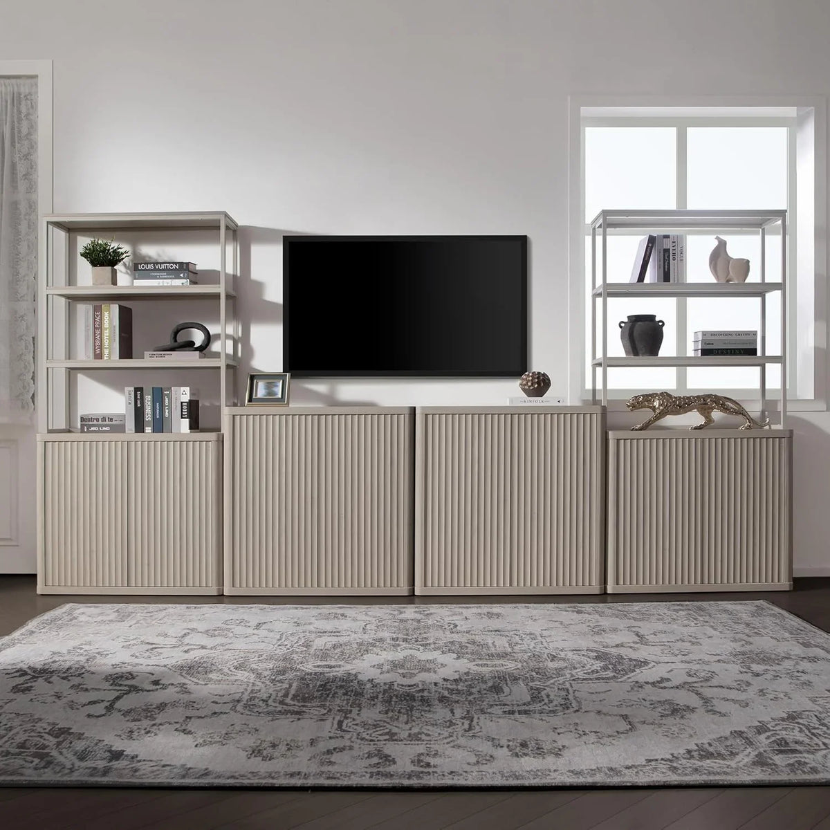 Cas Black Bookshelf