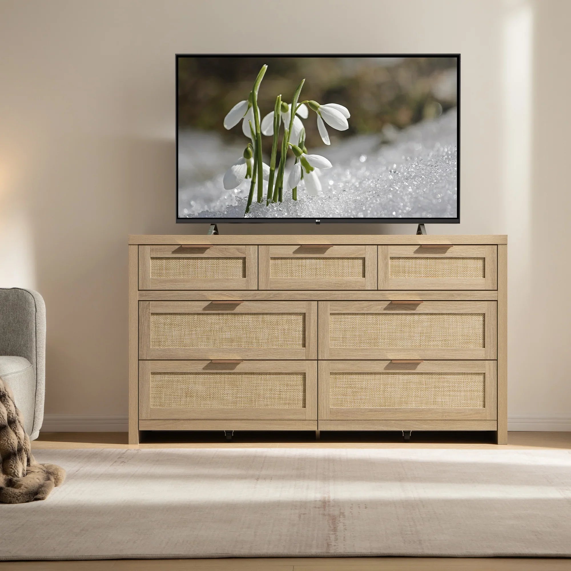 Savanna Wardrobes Closet,Dresser and Nightstand Set