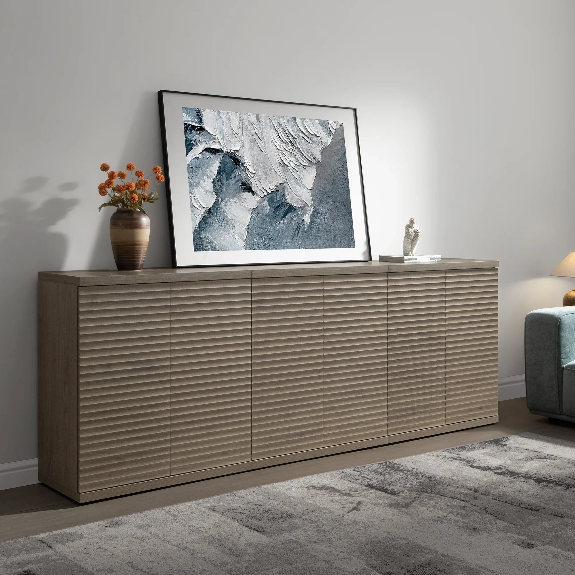 Stria Sideboard with 2 Doors for Dining Room
