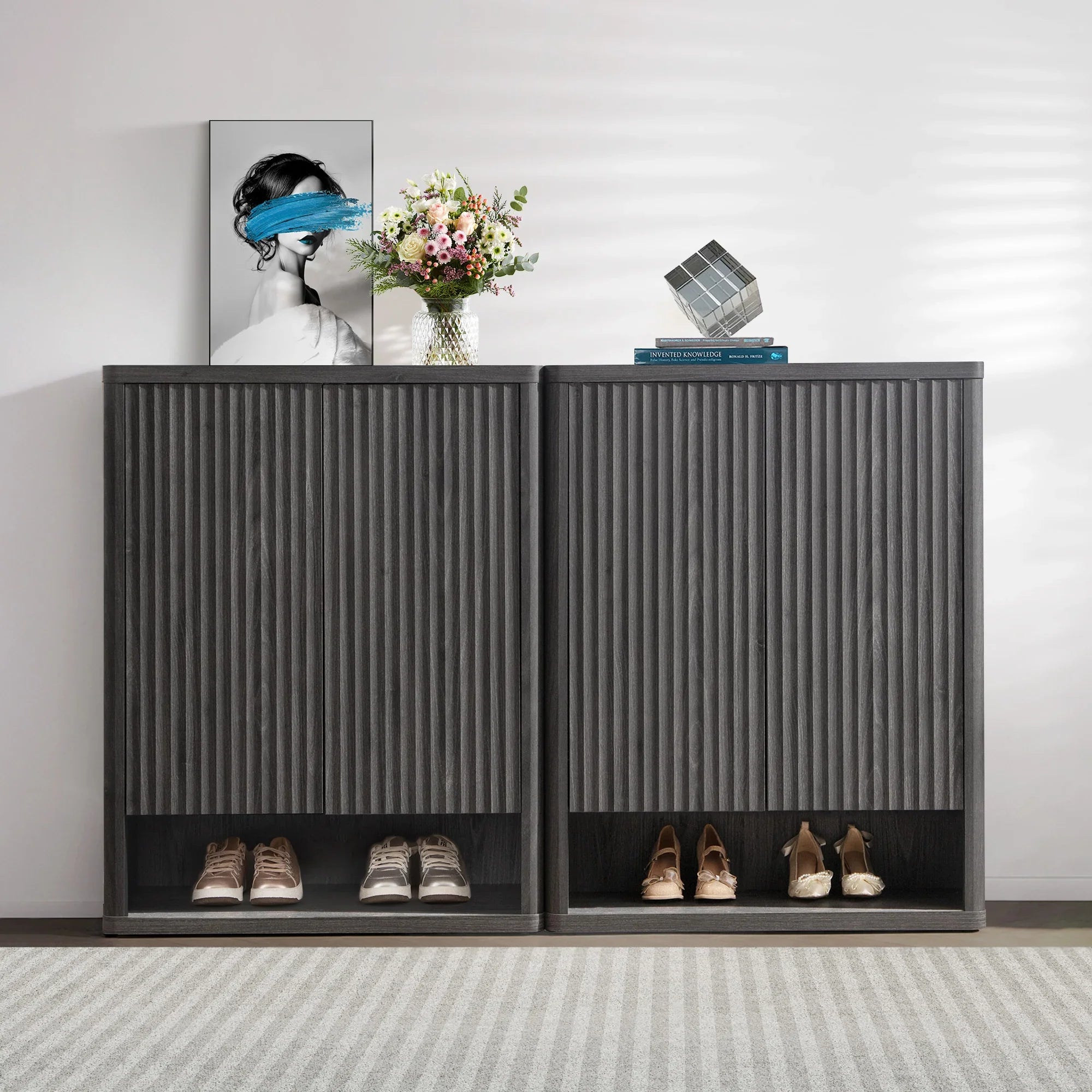 Cas Shoe Cabinet with Storage