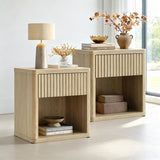 Cas Nightstand, Bedroom Storage, Set of 2
