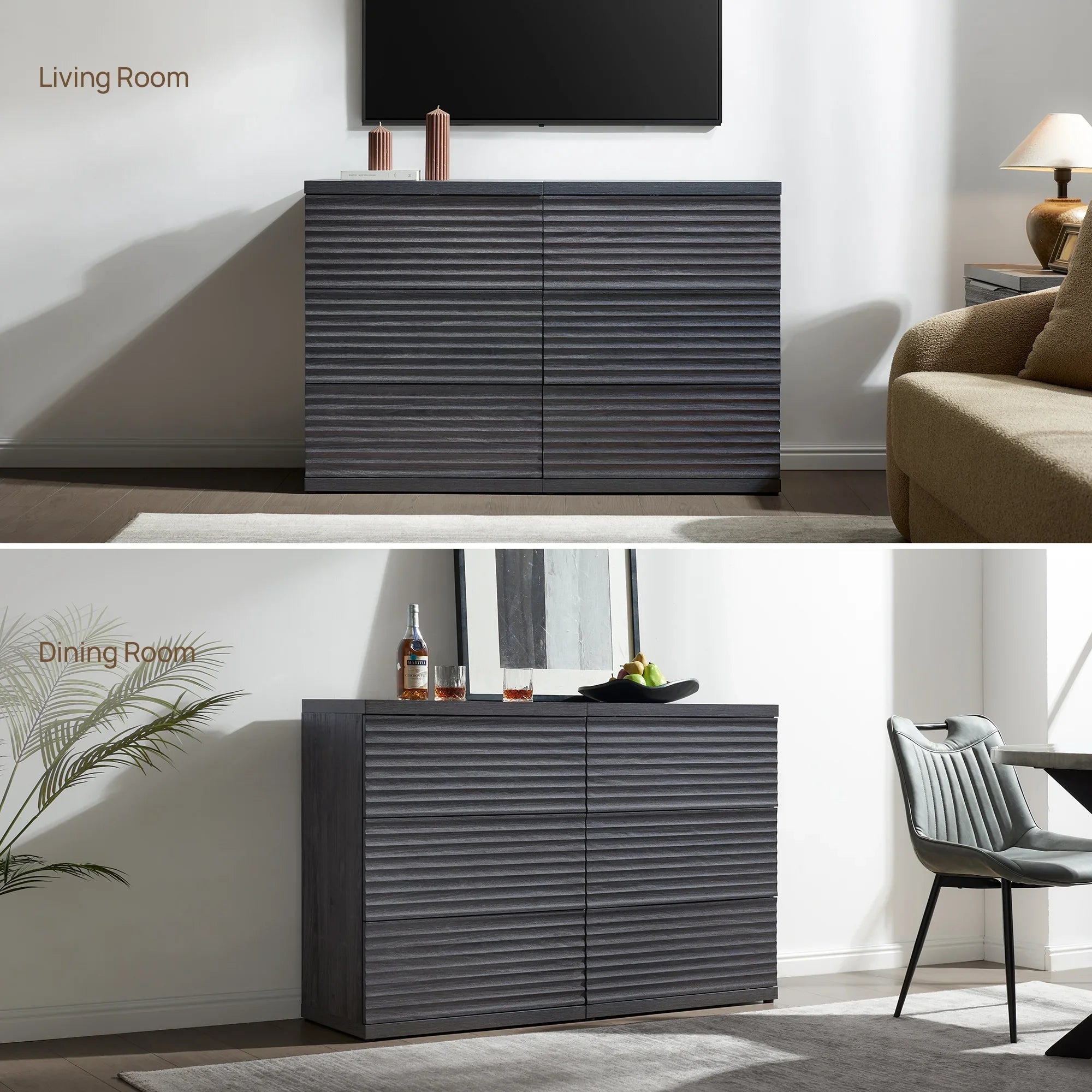 Stria Modular TV Stand with Drawers up to 85 Inch TV