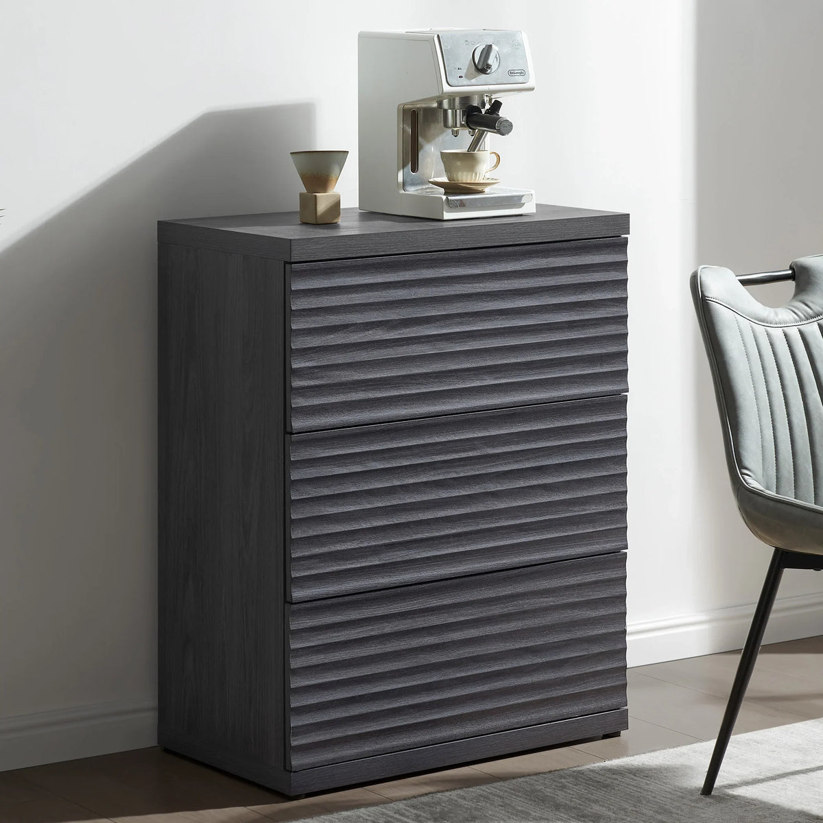 Stria Chest of 6 Drawers and Cas Bedroom Sets