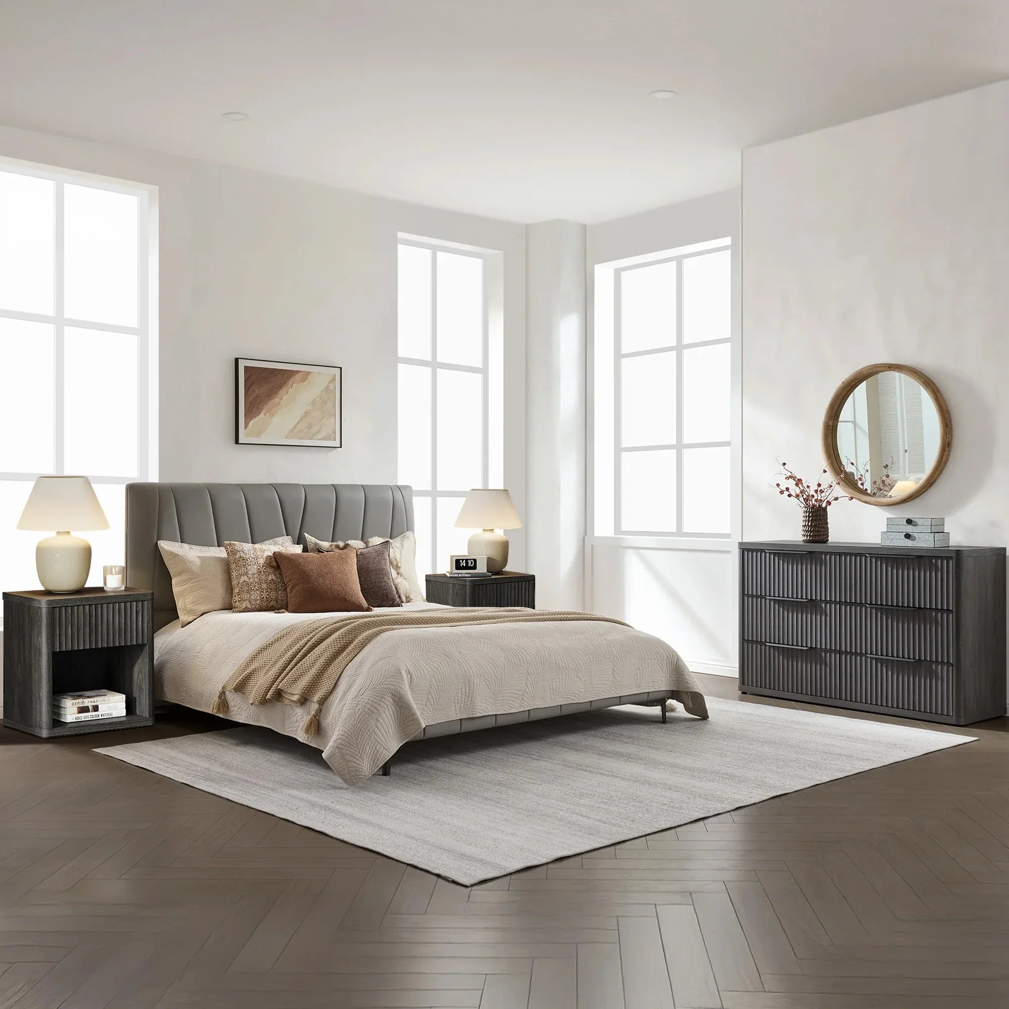 Cas Dresser and Nightstands Set