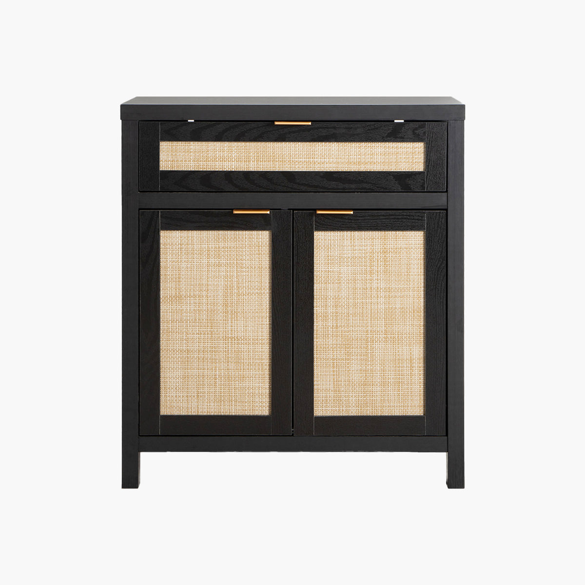 Savanna Black Buffet Cabinet with Drawers