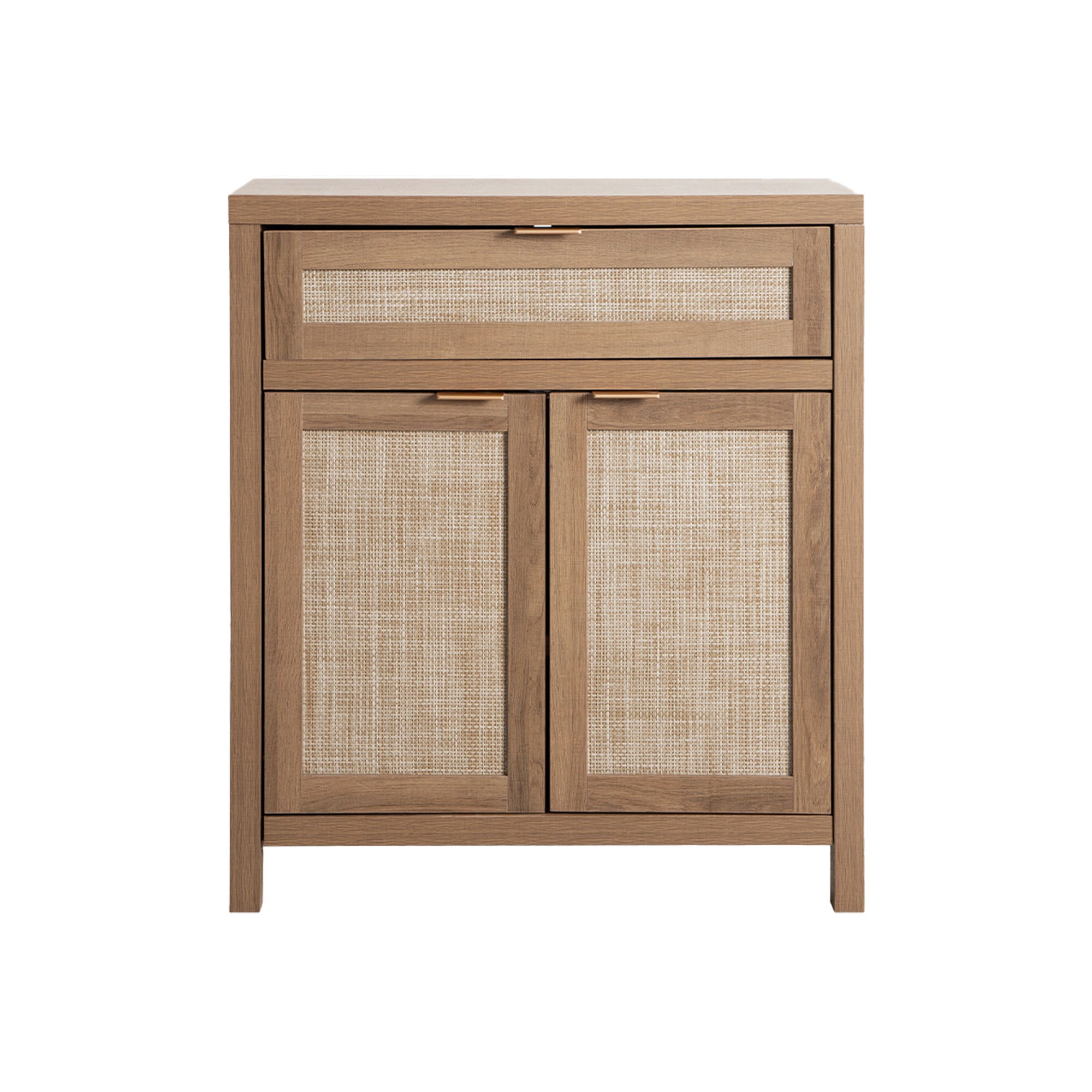SICOTAS Rattan TV Stand for TVs up to 95-WM