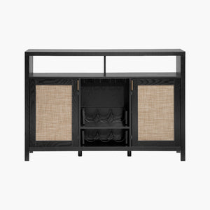 Savanna Bar Cabinet with Glass Holder