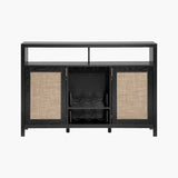 Savanna Bar Cabinet with Glass Holder