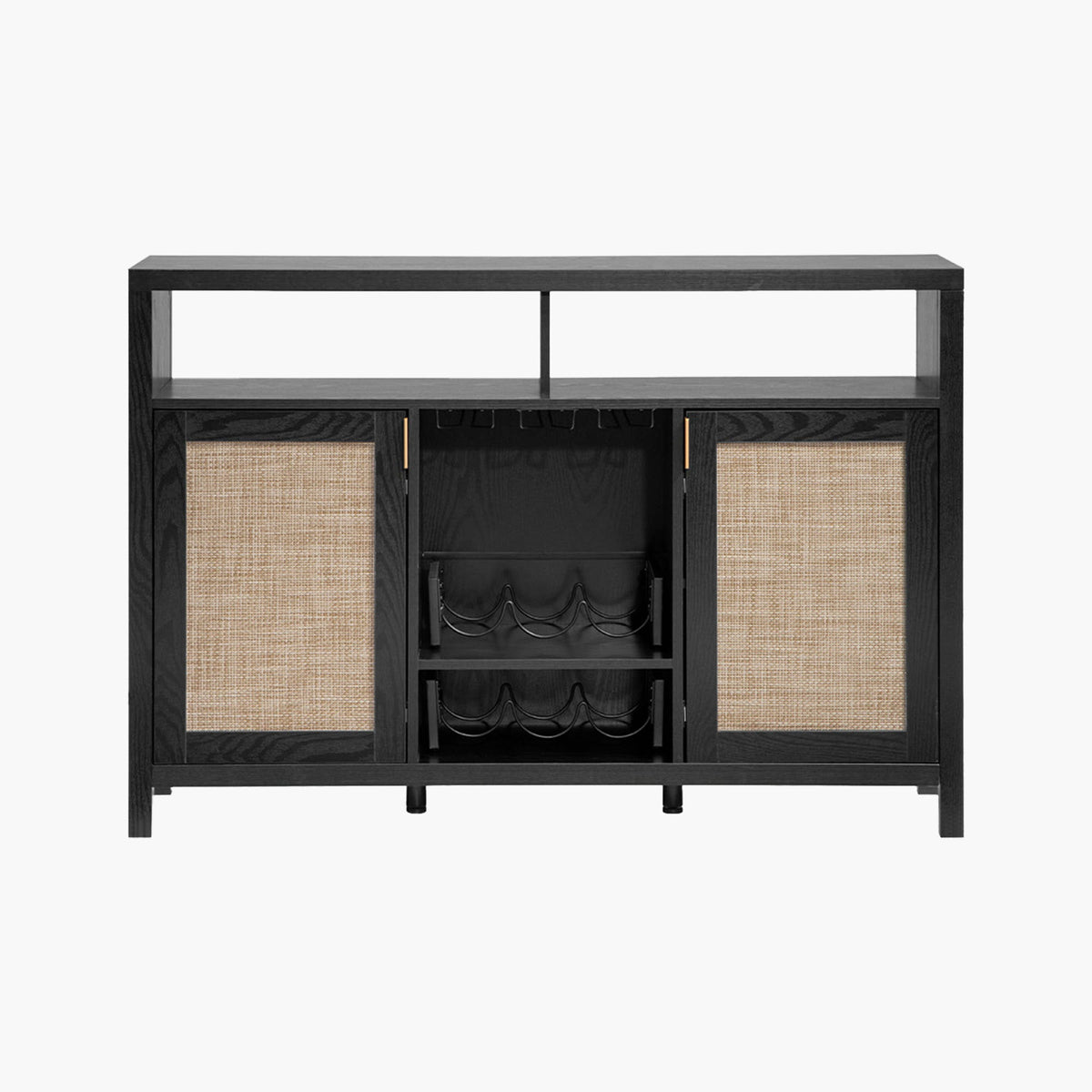 Savanna Bar Cabinet with Glass Holder