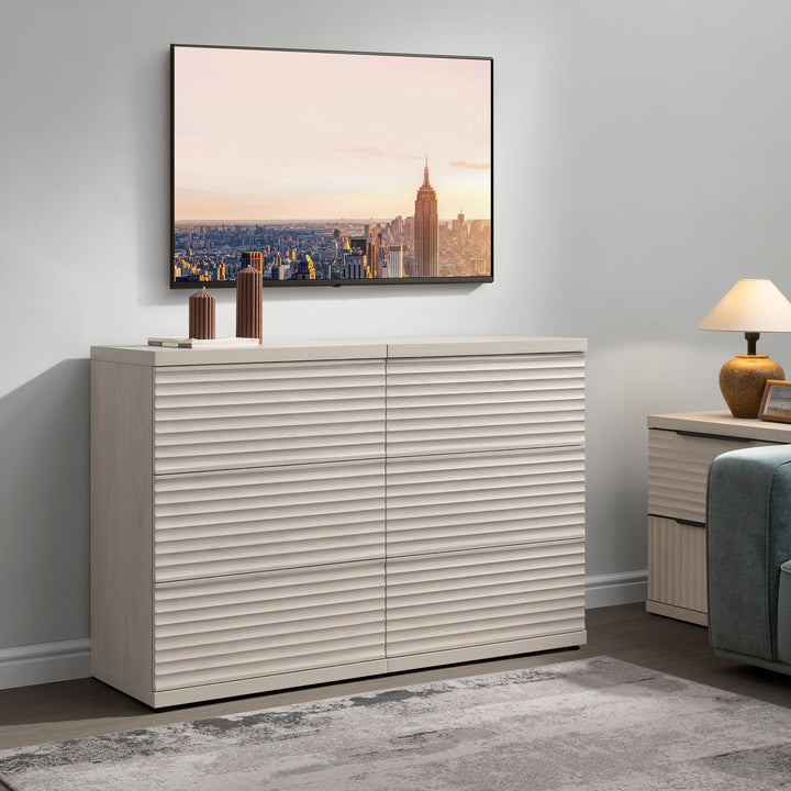 Stria Modular TV Stand Console for 55'' TV, Set of 2