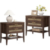 Andy Nightstand Set With 2 Doors