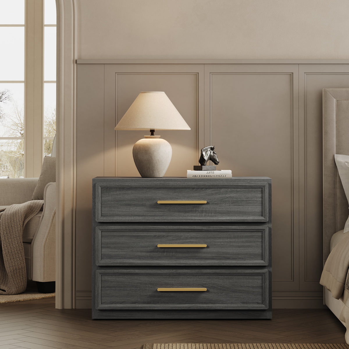 Crescent Modular Dresser with 9 Drawers