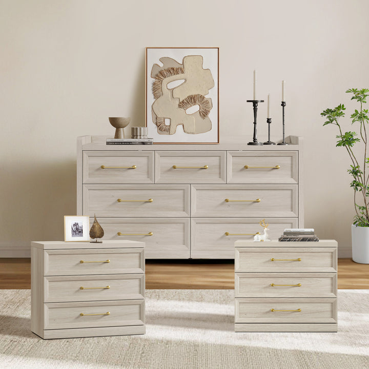 Helio Large Storage Bedroom Sets, Modern Design
