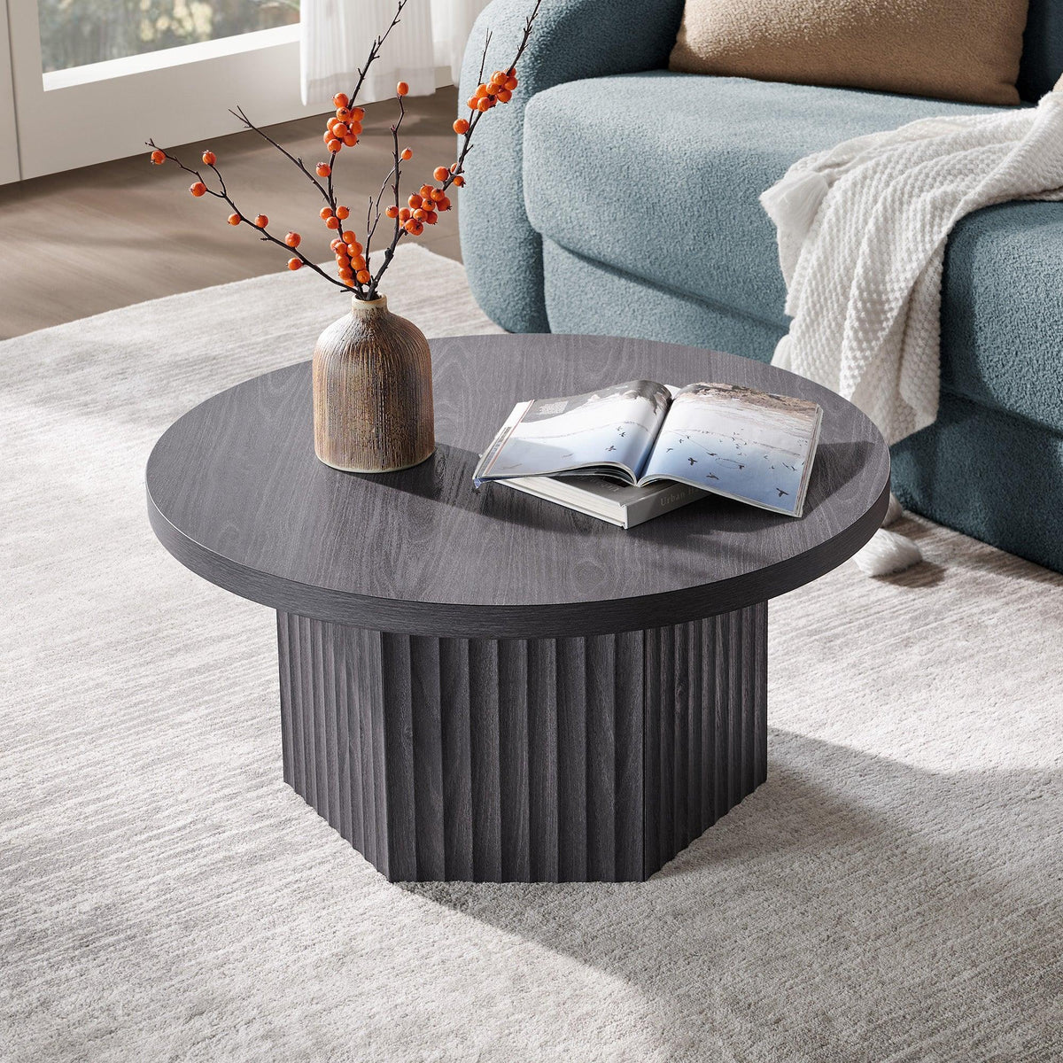 Stria Black Coffee Table