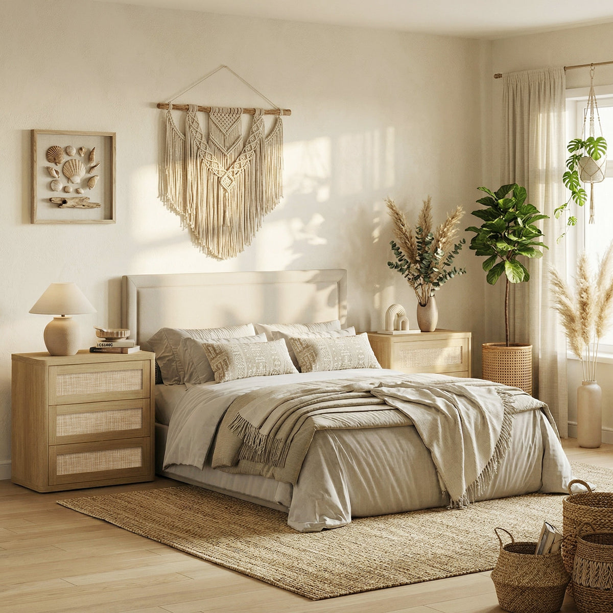 Zura Modular 6-Drawer Dresser and Nightstands Set