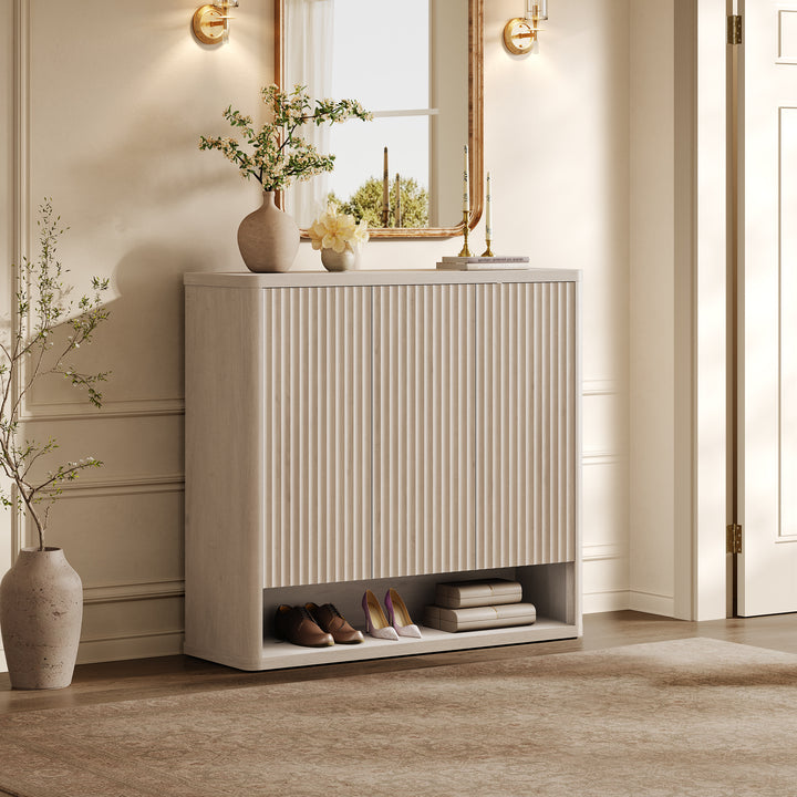 Cas Shoe Cabinet with Storage, 47Inch Wide