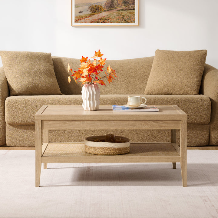 Savanna Rectangular Coffee Table, Space-Saving