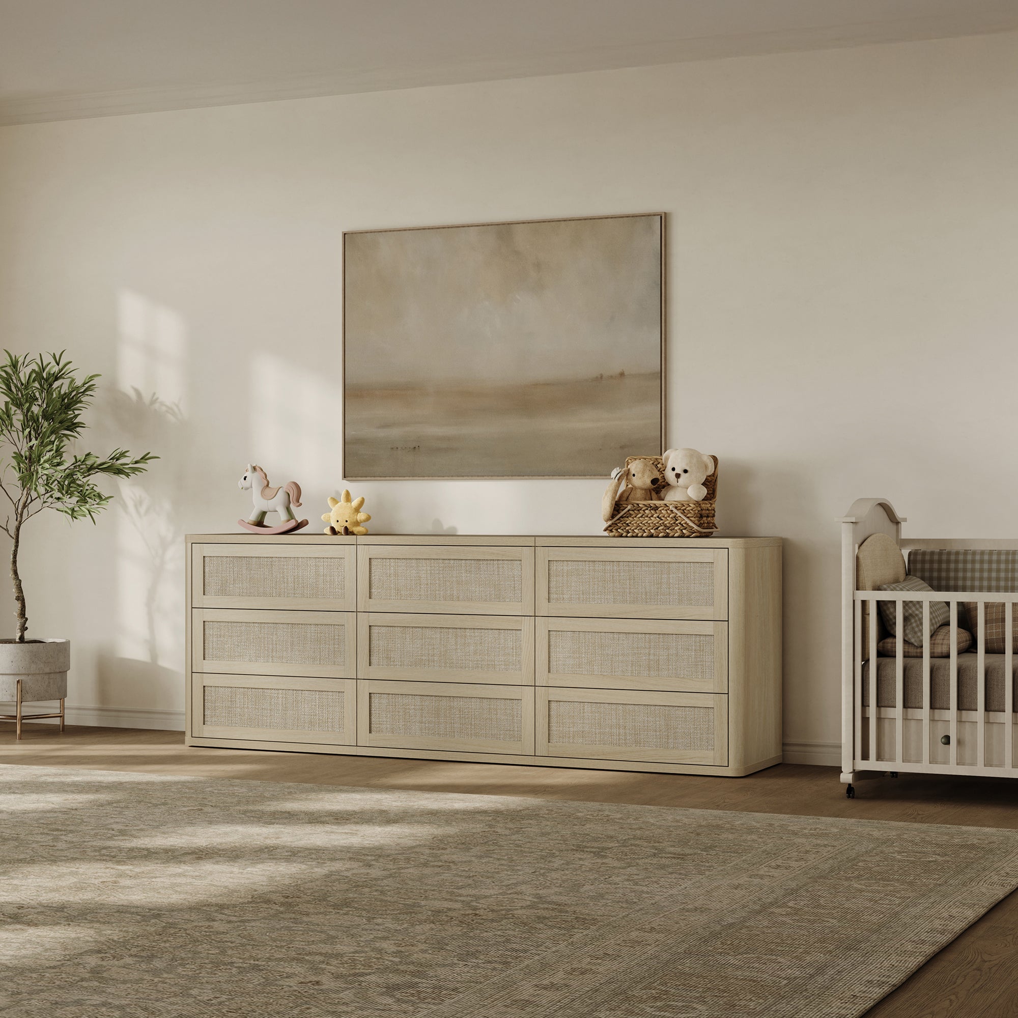 Zura Modular 9 Drawers Dresser