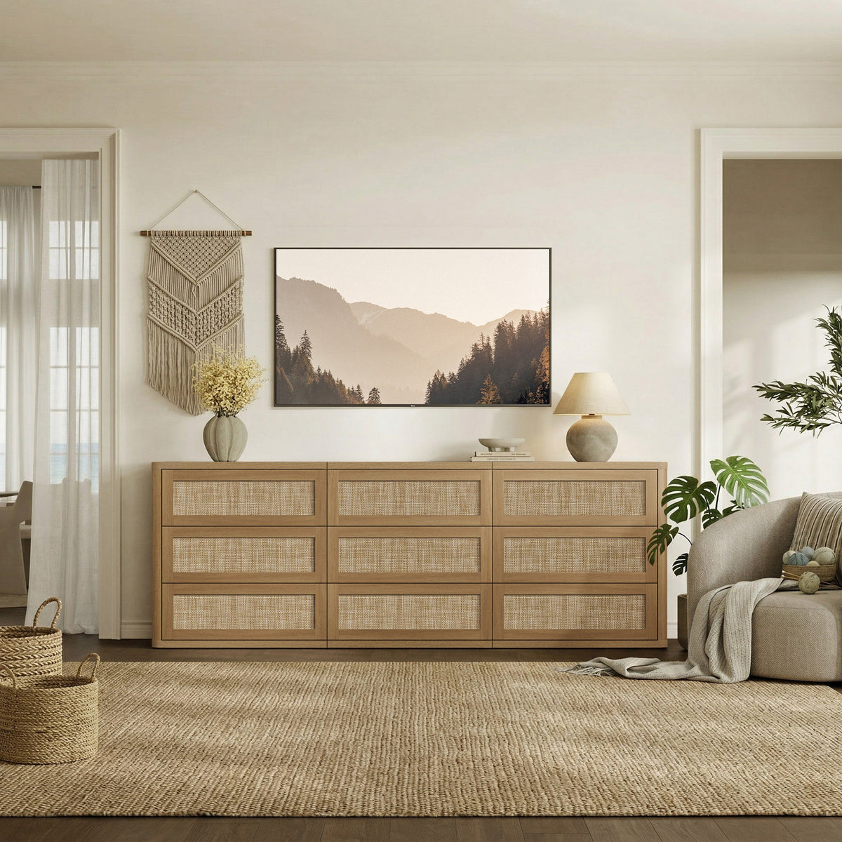 Zura Sectional Bedroom Sets, Large Storage for Bedroom