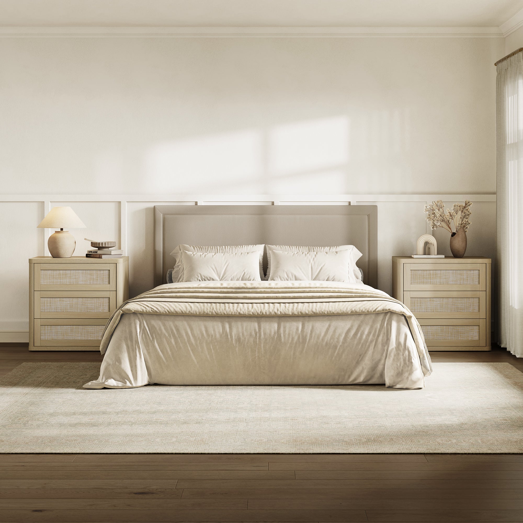 Zura Nightstand Bedside Table