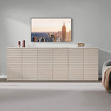 Stria TV Stand with 2 Doors, Up to 100'' TVs